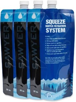 Sawyer Water Filter Squeeze Pouch -Cozy Camp Shop 1000 259
