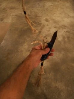 Ozark Trail Titanium-Coated Knife -Cozy Camp Shop 100 0508