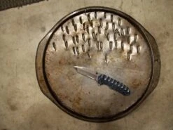 Ozark Trail Titanium-Coated Knife -Cozy Camp Shop 100 0512