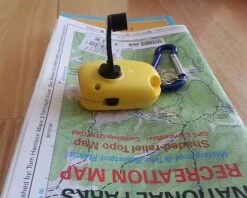 Solarrific Solar/ Handcrank LED Flashlight Keychain -Cozy Camp Shop 20130825 102712