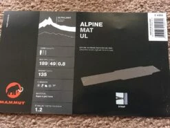 Mammut Alpine Mat UL -Cozy Camp Shop IMG 1748