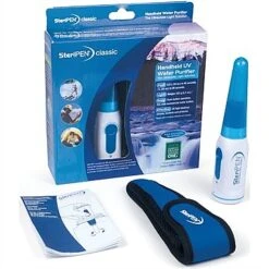SteriPEN Classic UV Water Purifier -Cozy Camp Shop SPRP White Blue