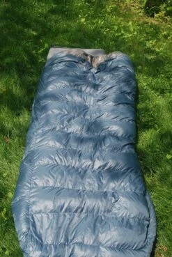 Therm-a-Rest Alpine Down Blanket -Cozy Camp Shop Sleep System from above 1 1
