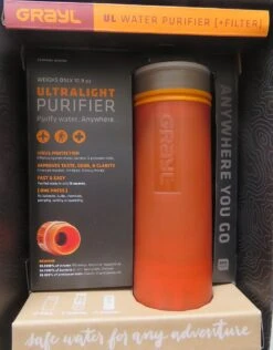 Grayl Ultralight -Cozy Camp Shop grayl package