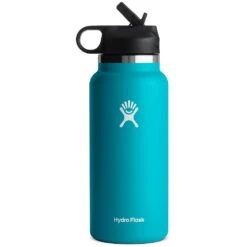 Hydro Flask 32 Oz Wide Mouth -Cozy Camp Shop hydro flask 32oz wide mouth straw lid water bottle 1 1