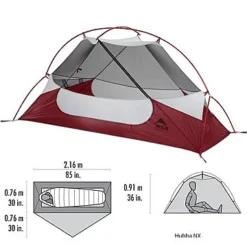 MSR Hubba NX Solo -Cozy Camp Shop image 8