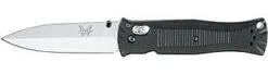 Benchmade 530/531 Family -Cozy Camp Shop opplanet benchmade spear silver fine blade black handle 530 main