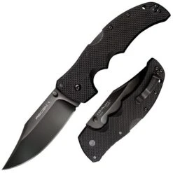 Cold Steel Recon 1 Clip Point -Cozy Camp Shop opplanet cold steel recon 1 folding knife 4in clip point s35vn steel blade black long g10 handl main 1