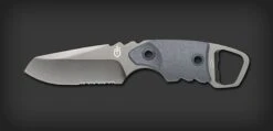 Gerber Epic Knife -Cozy Camp Shop opplanet gerber epic drop point serrated fixed blade knife wsheath clam 31 000368