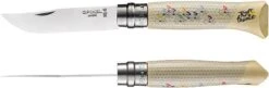 Opinel No. 8 Folding Knife -Cozy Camp Shop opplanet opinel tour de france peloton folding knife no 8 3 35in w virobloc 12c27 sandvik ss beechwood handle wood 002317 main
