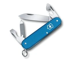 Victorinox Swiss Army Cadet Alox -Cozy Camp Shop opplanet victorinox cadet alox limited edition 2020 swiss pocket knife ribbed aqua blue 84mm 0 2601 l20 main